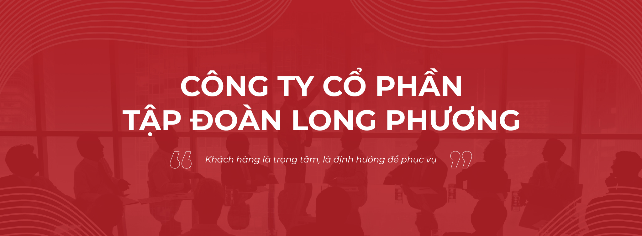 Banner công ty cổ phần tập đoàn Long Phương