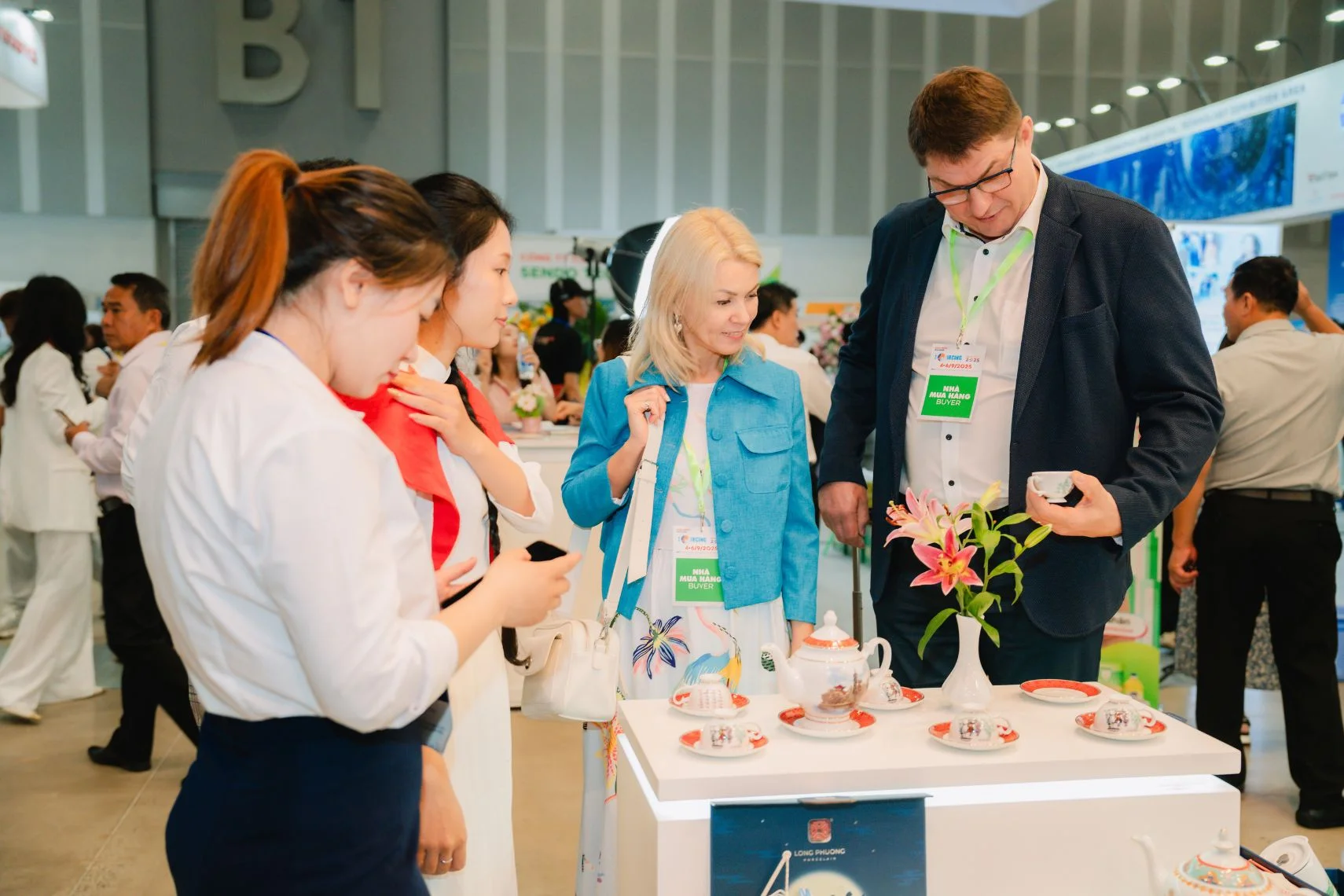 Long Phuong tại sự kiện Vietnam International Sourcing Expo 2025